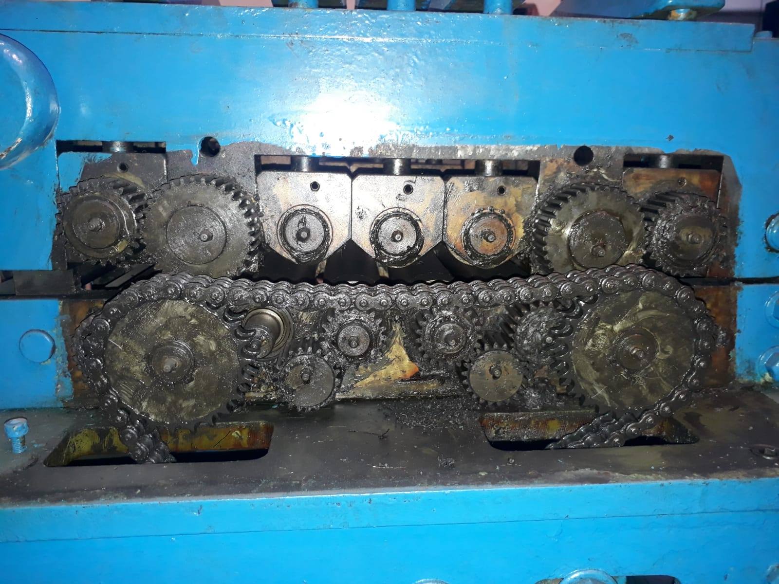 Cabezal de rodillos antes del retrofit