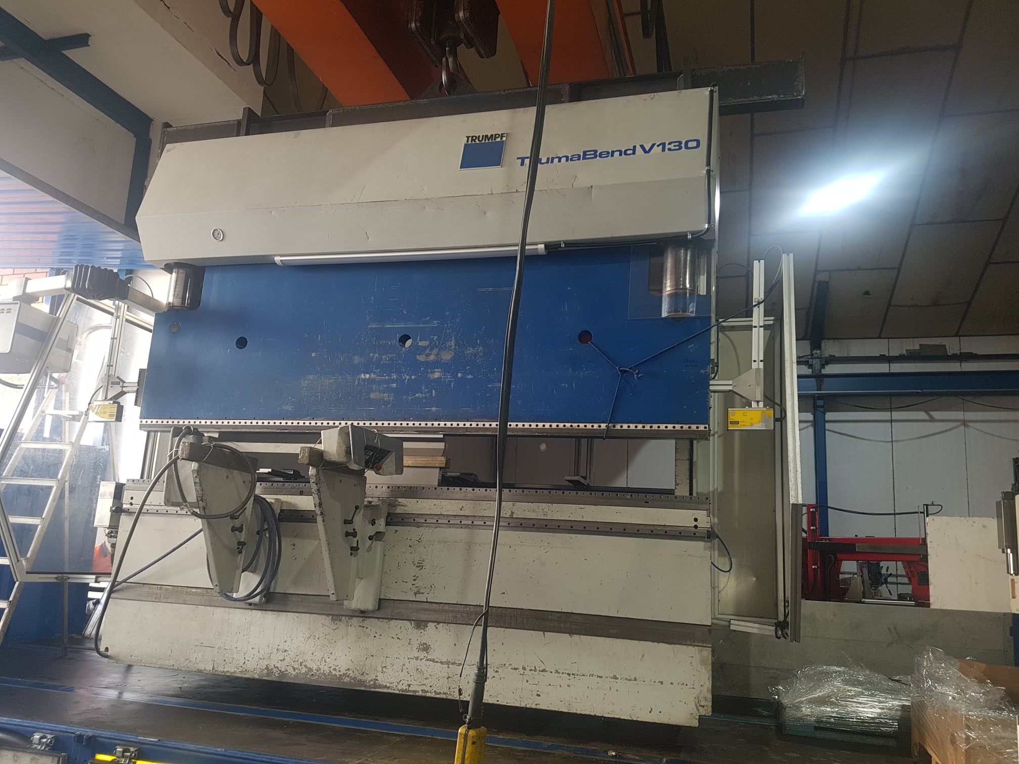 Plegadora TRUMPF antes del retrofit