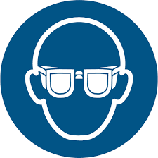 Uso obligatorio de gafas