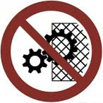 Prohibido retirar protecciones